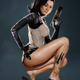 Illustration for article titled The Lovely (And Manly) Pin-Ups Of Mass Effect 2
